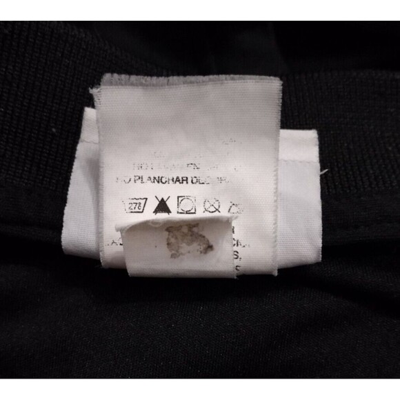 NFL Carolina Panthers Polo Shirt Womens Med Blue Black Stretch Short Sleeve READ - Picture 7 of 7